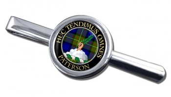 Paterson Scottish Clan Round Tie Clip