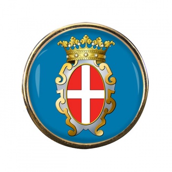 Pavia (Italy) Round Pin Badge
