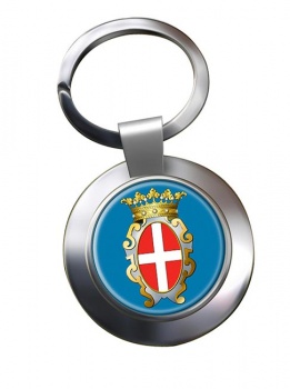 Pavia (Italy) Metal Key Ring