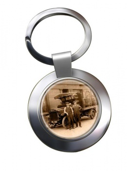 Pacefield Brewery Dray Chrome Key Ring