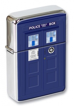 Police Box Flip Top Lighter