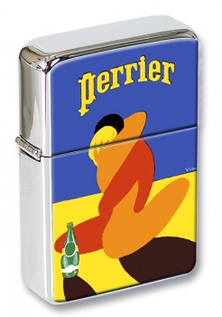 Bernard Villemot Perrier Flip Top Lighter