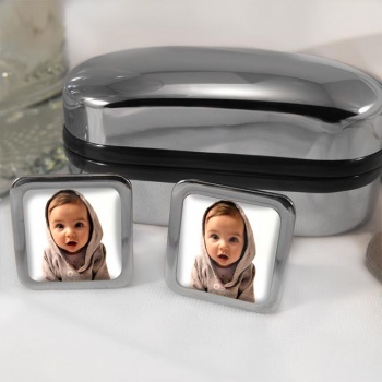 Your Child Square Cufflinks