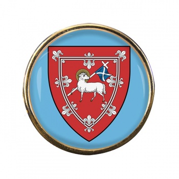 Perth (Scotland) Round Pin Badge