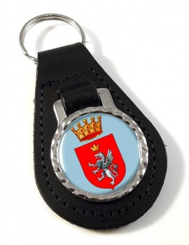 Perugia (Italy) Leather Key Fob