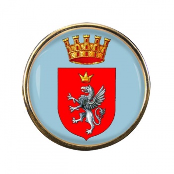 Perugia (Italy) Round Pin Badge