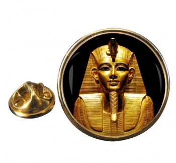 Pharaoh Round Pin Badge