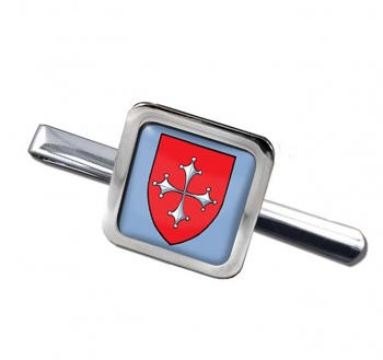 Pisa (Italy) Square Tie Clip