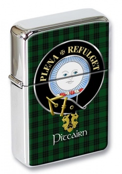Pitcairn Scottish Clan Flip Top Lighter