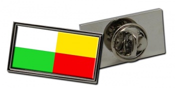 Plzen Pilsen Flag Pin Badge
