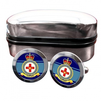 RAF Station Princess Mary's Royal Air Force Hospital Halton Round Cufflinks