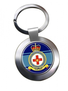 RAF Station Princess Mary's Royal Air Force Hospital Halton Chrome Key Ring