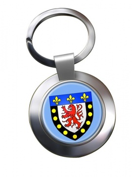 Poitiers (France) Metal Key Ring