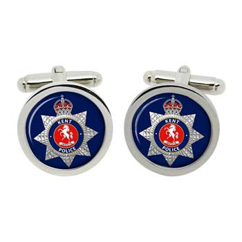Pince à Cravate Police Du Kent – Écusson Couleur Résine – Idéal Cadeau Ou Tenue Quotidienne