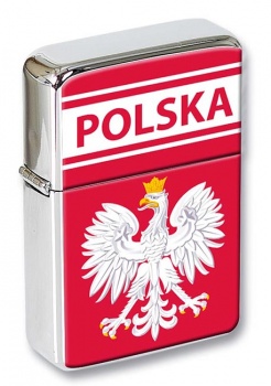 Poland Polska Flip Top Lighter