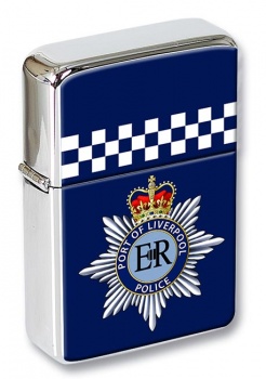 Port of Liverpool Police Flip Top Lighter