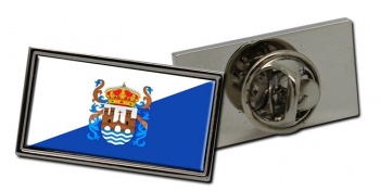 Pontevedra (Spain) Flag Pin Badge