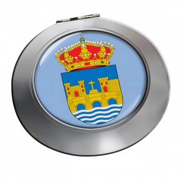 Pontevedra Ciudad (Spain) Round Mirror