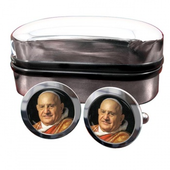 Pope John XXIII Round Cufflinks