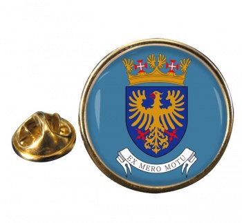 Portuguese Air Force (Força Aérea Portuguesa) Round Pin Badge