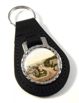 Portland Dorset Leather Key Fob