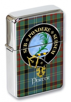 Porter Scottish Clan Flip Top Lighter