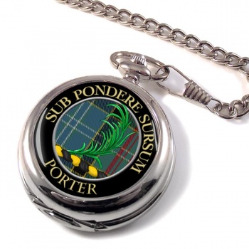 Porter Scottish Clan Pocket Watch