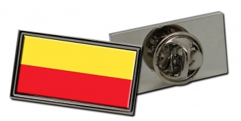 Prague Flag Pin Badge