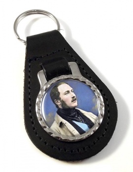 Albert Prince Consort Leather Key Fob