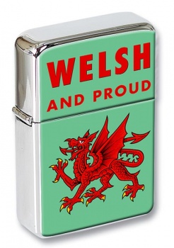 Welsh and Proud Flip Top Lighter