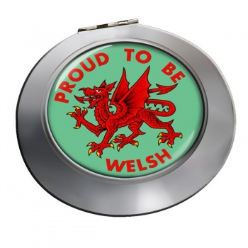 Welsh and Proud Chrome Mirror