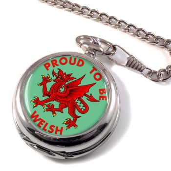 Welsh and Proud Pocket Watch