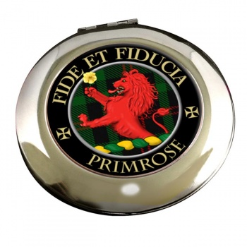 Primrose Scottish Clan Chrome Mirror