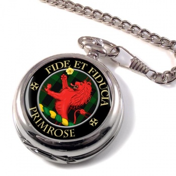 Primrose Scottish Clan Pocket Watch