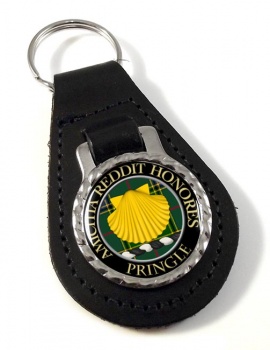 Pringle Scottish Clan Leather Key Fob