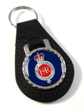 HM Prisons Leather Key Fob