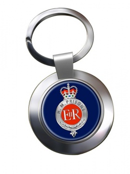 HM Prisons Chrome Key Ring