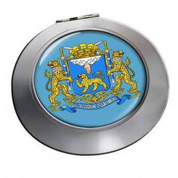 Pskov Oblast Round Mirror
