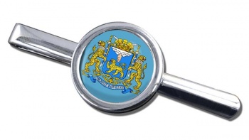 Pskov Oblast Round Tie Clip