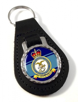 Personel and Training Command (Royal Air Force) Leather Key Fob