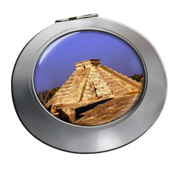 Pyramid Mexico Chrome Mirror