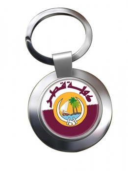 Qatar Metal Key Ring