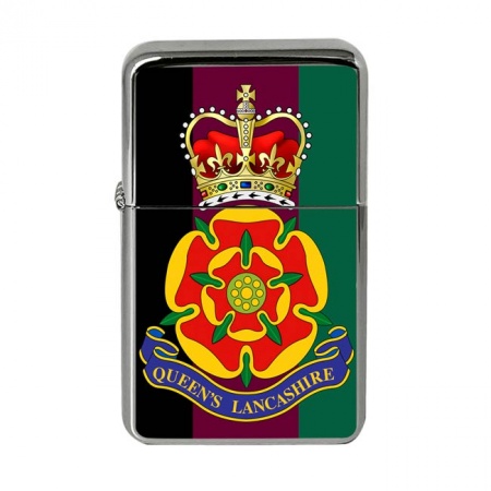 Queen's Lancashire Regiment, British Army Flip Top Lighter