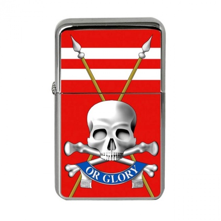 Queen's Royal Lancers, British Army Flip Top Lighter
