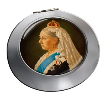 Queen Victoria Chrome Mirror