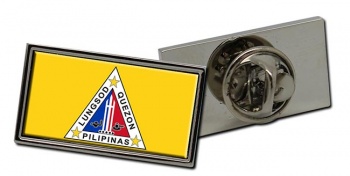 Quezon City (Philipes) Flag Pin Badge