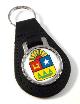 Quintana Roo (Mexico) Leather Key Fob