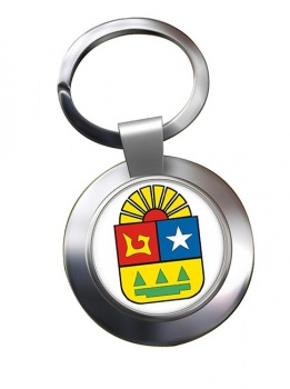 Quintana Roo (Mexico) Metal Key Ring