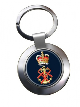 QURNNS (Royal Navy) Chrome Key Ring