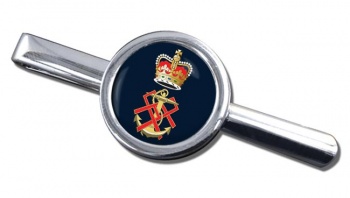 QURNNS (Royal Navy) Round Tie Clip